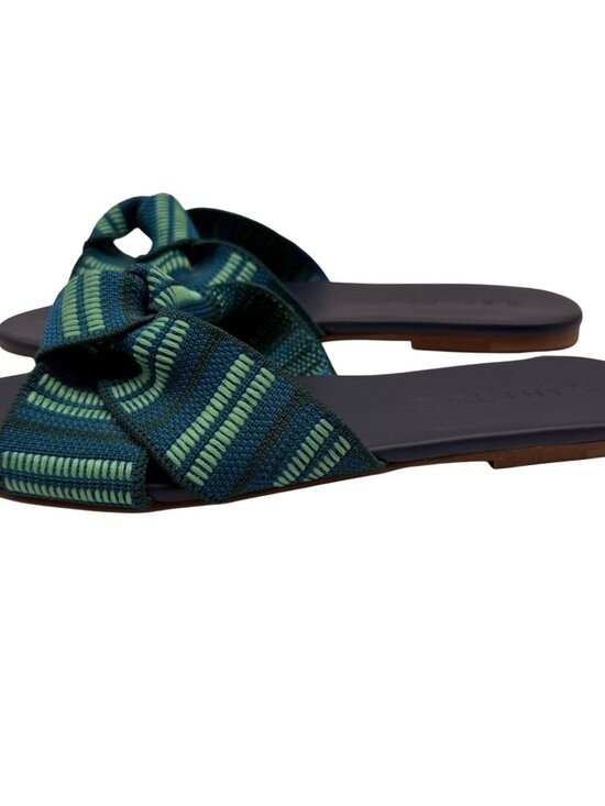 Rothy’s knotted jungle Flat Summer Vacation Beach sandals women’s Size 5 - Picture 3 of 10